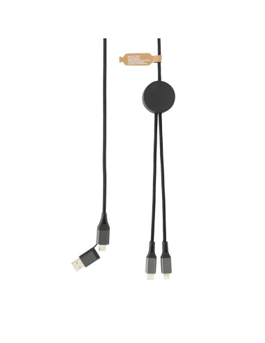 Cavo Terra riciclato da 3 metri 4 in 1 in PET RCS